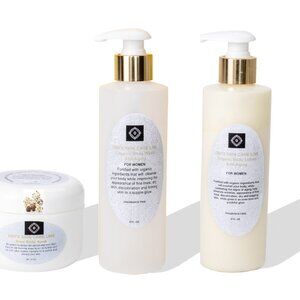 WOMEN’S ANTI-AGING THREE STEP SKIN CARE SYSTEM - NATURAL ROSE FRAGRANCE